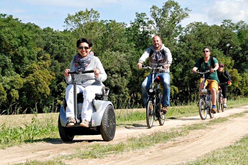 Punto de exclamación Comida Marty Fielding Una silla de ruedas para salir al campo con amigos y familia - Genny  Mobility